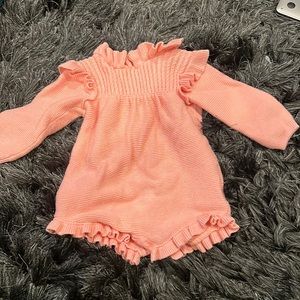 Janie and Jack knit romper